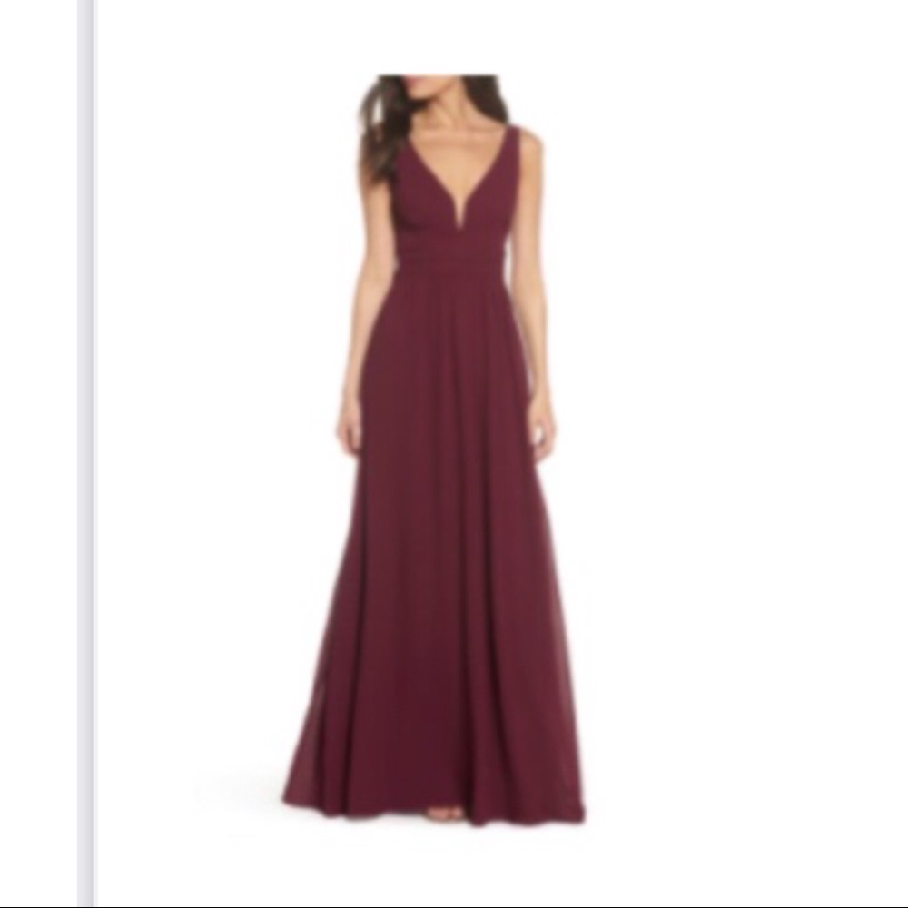 Formal Maxi Brides Maid Dress